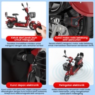 Geekman Dewasa Sepeda Motor Listrik Dewasa Sepeda Listrik Dewasa 45Km