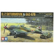 Tamiya 1/48 Ilyushin IL-2 Shturmovik & GAZ-67B Scale Model