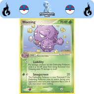 Weezing 051/107 EX Deoxys Vintage 2005 Pokémon TCG