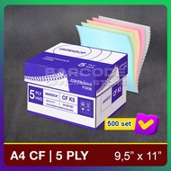 Codeshop Continuous Form 9.5x11 5 Ply NCR Paper CF K5 9 1/2 x 11 Invoice Seller Letter Road Document