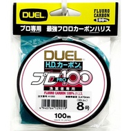 Duel 100% HD Fluorocarbon Fishing Leader 8 (30Lbs) 100m