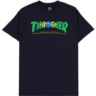 Thrasher Brazil Revista T-Shirt ( Black  )