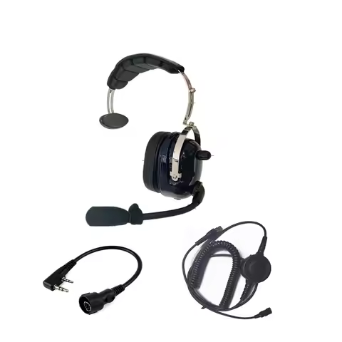 SZSAFEWAY-One Side Walkie Talkie Headphone, Headset for KENWOOD Two Way Radio, BAOFENG UV-5R, BF-888