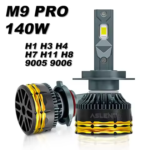 M9 PRO H7 H7LL LED Bulbs H4 9003 HB2 HB3 9005 HB4 9006 H1 LED H3 H8 H9 H11 Car Headlight 400% Super 