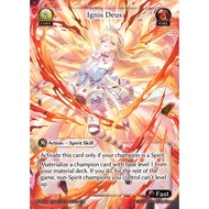 Grand Archive TCG Distorted Reflections DTR • EN–123 Ignis Deus UR Non Foil