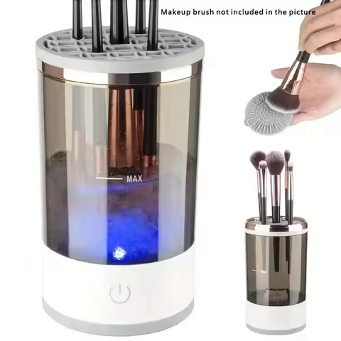 New Electric Automatic Rotating Makeup Brush Cleaner Cosmetic Brush Washing Machine