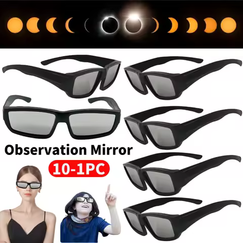 1/2/3/5/10 Pack Solar Eclipse Glasses Meets Plastic Eclipse Glasses Solar Eclipse Viewing Glasses