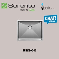 Sorento Kitchen Sink SRTKS6047 + Sorento Tap SRTKT71SS