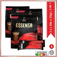 L'OR ESSENSO WITH MICROGROUND INSTANT COFFEE 3 IN1 COFFEE SMOOTH & AROMATIC COFFEE BEANS 20 X 25G (6