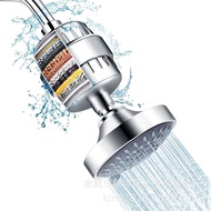 E-Commerce5Shower Head with Filter Set, Shower Filter and Water Purifier Combo, High-Pressure Shower