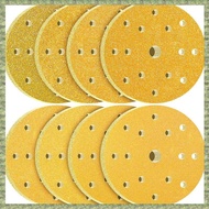 (R Q S E)For Random Orbital Sander Compatible- Pack of 80 Sandpapers 150 mm Grits(40/60/80/120/180/2