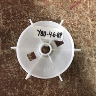 DYNAMO FAN Y-80-4.8P (OD: 134; ID: 18; 6 LEAVES)