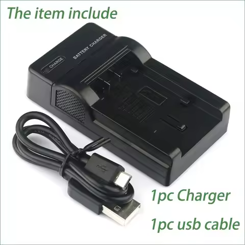 Camera Battery Charger for Sony NP-FM55H NP-FM500H NP-F550 NP-FP50 NP-FH50 NP-FV50 NP-FW50 NP-BG1 NP