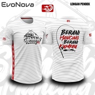 Evonova ready stock brave mancing, brave kumpau short sleeveu