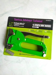 TEKIRO Staples Staple Hand Gun Tacker Hekter Tembak Manual