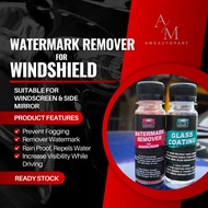 Strong Watermark Remover for Car Windshield - COMBO - Strong Glass Coating 60ml