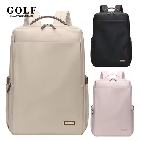 GOLF Women's Backpack Bags 2024 School Backpacks 17 3 inch Laptop Back Pack Bag for Woman Lightweigh