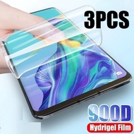 3Pcs Anti scratch Matte Soft Hydrogel Film For Lava Agni Blaze Amoled Curve Dragon Duo Bold Nxt 2 3 