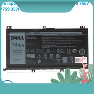 ️[Genuine battery] Dell Inspiron 7557 7559 7566 7567 7759 357F9 71JF4 0GFJ6 Zinc Battery