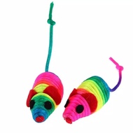 Rainbow Mouse - Cat Toys Rainbow Mouse Toys Cat Mouse Colorful