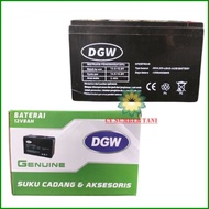 Aki kering Tangki Elektrik DGW 12V 8AH Accu Baterai Electric Battery Knapsack Sprayer UPS