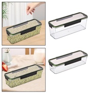 [Fenteer1] Pasta Container Seal Multifunctional Cooker Box Airtight Nonstick Pasta Storage