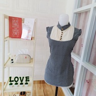 Vintage Lolita Blouse Polkadot - LA PRES Original