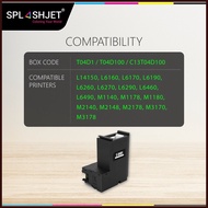 ∽ T04D1 C13T04D100 Compatible Maintenance Box for EPSON L14150 L6490 L6460 L6170 L6190 L6260 M114