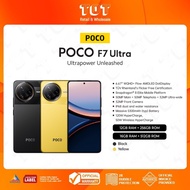 POCO F7 Ultra (12/16GB + 256/512GB) Snapdragon® 8 Elite I 50MP Triple Camera I 120W wired and 50W wi