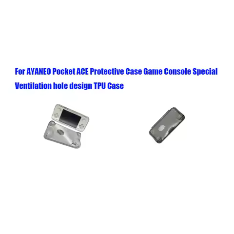 For AYANEO Pocket ACE Protective Case Game Console Special Ventilation hole design TPU Case Full Pac