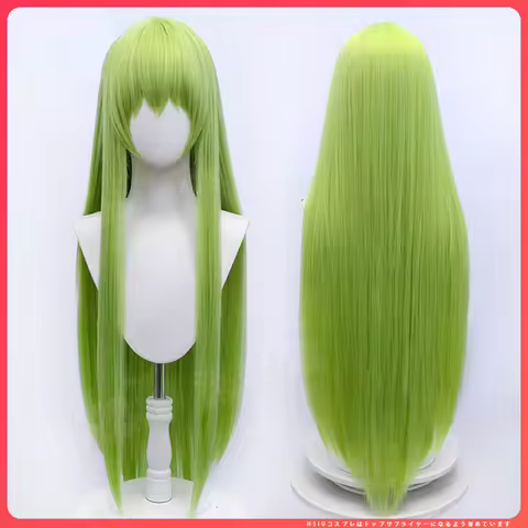 Anime Game Fate Stay Night Cosplay Enkidu Stage Role Play Grass Green High Temperature Silk Wig Hair