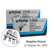 ETONA Staples No. 23/8 Stapler Contents