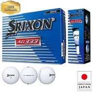 DUNLOP Golf Balls SRIXON AD333 2018 Model 1 Dozen (12 Balls)【direct from Japan】