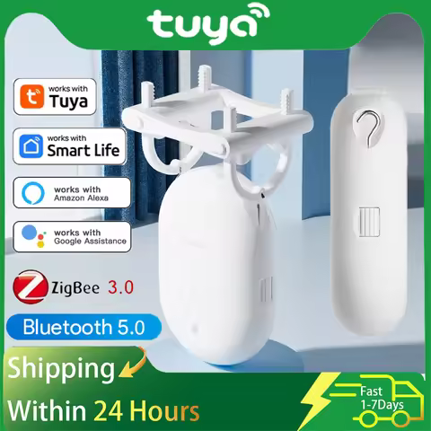 Tuya ZigBee Rail Curtain Robot Smart Electric Curtain Robot Bluetooth Smart Curtain Pusher Robot Tim