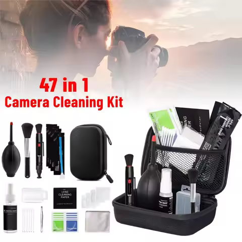 7-47PCS Camera Cleaner Kit DSLR Lens Digital Camera Sensor Cleaning Set for Sony Fujifilm Nikon Cano