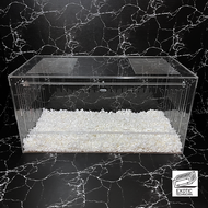 [ลดค่าส่ง] กรงอะคริลิค 80*40*40 cm. หนา 4 mm. สำหรับสัตว์เลี้ยง หนูแฮมสเตอร์ เม่นแคระ ดอร์เมาส์