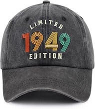 70th 71th 72th 73th 74th 75th 76th 77th 78th 79th Hats Birthday Gifts for Men Women