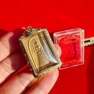 {Square Amulet} Great City House Saint Monk} Lp Chen} Buddhist Calendar 2534 {84th Birthday 16th Flo
