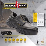 HAMMER KING'S 13008 - LOW CUT, LACE-UP SAFETY SHOES ( BLACK )
