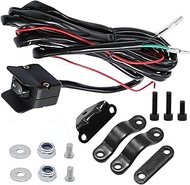 MDEOOSKY Heavy Duty ATV UTV Electric Winch, Replacement Universal ATV UTV 12V Winch Handlebar Mini T