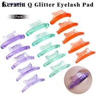 YOUNGSTAR 5 Pairs Applicator Tools Eyelash Extension Silicone Pads Reusable Eyelash Extension Cat Sh