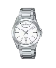 casio นาฬิกาผู้ชาย สายสเตนลส รุ่น MTP-1370 : MTP-1370D-7A2 นาฬิกาคาสิโอ้ MTP1370 (watchestbkk คาสิโอ