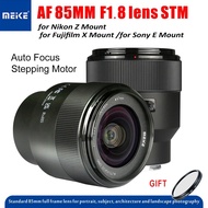 Meike 85Mm F1.8 Auto Focus STM Full Frame Lens For Nikon Z Mount / Canonrdf Mount / APS-C Fujifilm X Mount / Sony E Mount Camera