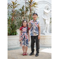 Akemi Kids Batik Cheongsam - (Adult &amp; Child Couple Available)