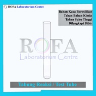 Tabung Reaksi Pyrex / Test Tube / Tabung Reaksi Tahan Panas - 20 x 150 mm