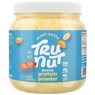 Tru-Nut Vegan Peanut Protein Powder - 20g of Protein, 140 Calories, Ideal for Smoothies and Protein 