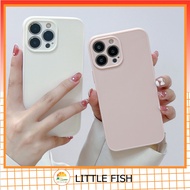 Straight Edge Photo Frame Suitable for iPhone 14 Pro Max 13 12 11 Pro Max X XR 8 7 Plus Shockproof Soft Silicone Phone Case