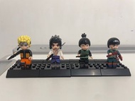 火影忍者 佐助 鳴人 小李 鹿丸 LEGO
