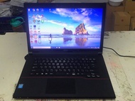 โน๊ตบุ๊คมือสอง Notebook Fujitsu Celeron A553 (1.80GHz)RAM:4GB/HDD:250GB ขนาด 15.6 นิ้ว