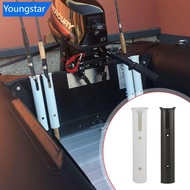 【FY】  1/2/3 Tubes Link Mount Fishing Rod Racks Holder With Slots Bracket For Saltwater Freshwater Sp